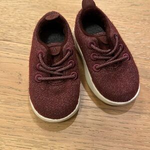 Allbirds treerunner baby shoes